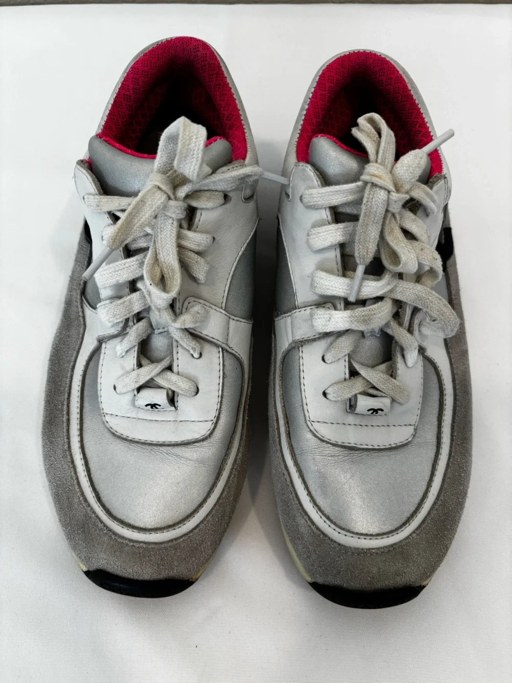 CHANEL Leather Sneakers Made in Italy